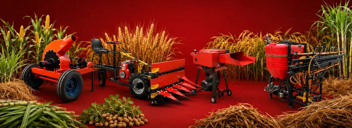 Agricultural machinery supplied across Bhavnagar district, coastal Saurashtra