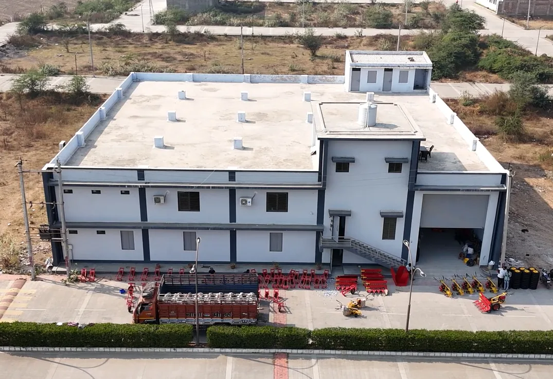 Plant-B assembly lines for reapers and chaff cutters at Sunidhi Agrotech