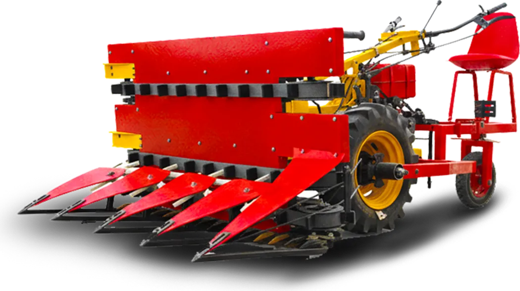 Power reaper machine supplied to family farms in Jamnagar district