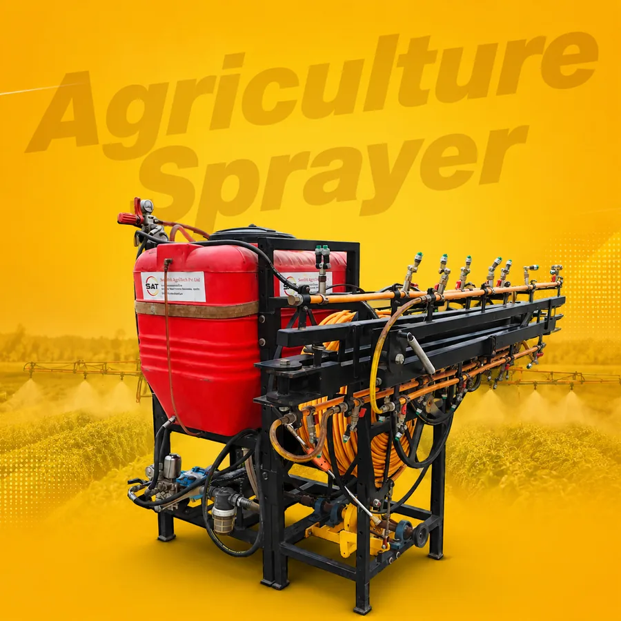 Tractor-operated boom sprayer 500 litre — Sunidhi Agrotech SAT-B501
