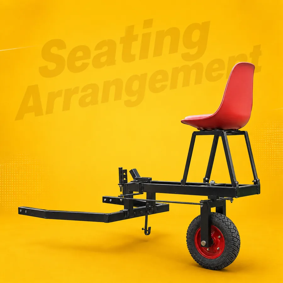 Reaper seating arrangement attachment — Sunidhi Agrotech SAT-S701