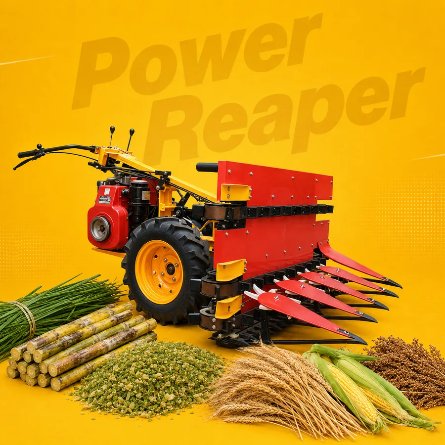 Self-propelled power reaper machine — Sunidhi Agrotech SAT-R101